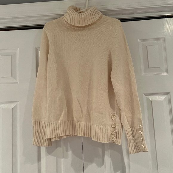Cozy and Cute Cream Colored Sweater - Picture 1 of 5